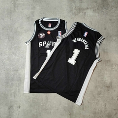 Musculosa NBA San Antonio Spurs negra niño - comprar online