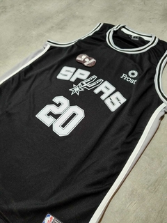 Musculosa NBA San Antonio Spurs negra Ginobili - comprar online