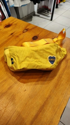 Riñonera Boca amarilla Oficial