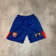 Short Barcelona azul niño