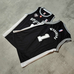 Musculosa NBA San Antonio Spurs negra niño - Hooligans Bahía