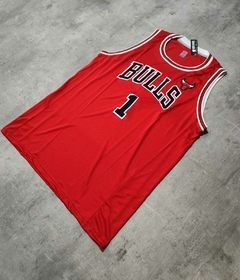 Musculosa NBA Chicago Bulls roja premium - Hooligans Bahía