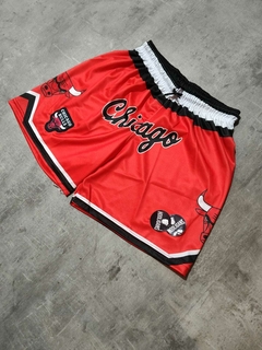 Short NBA Chicago Bulls rojo - Hooligans Bahía