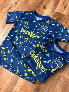 Camiseta Boca pre match niño - comprar online