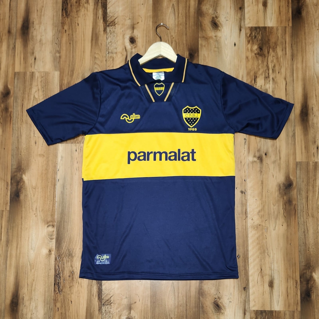 Camiseta Boca parmalat 1994 - Hooligans Bahía