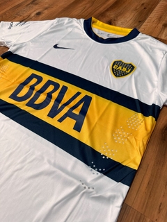 Camiseta Boca BBVA 2015 blanca retro en internet