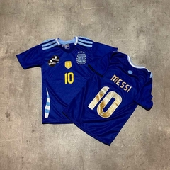 Camiseta AFA Seleccion copa america suplente azul Messi niño - comprar online