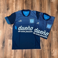 Camiseta Racing Dueños de una pasion retro azul oscura - comprar online