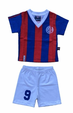 Conjunto retro Bebe CASLA oficial San lorenzo