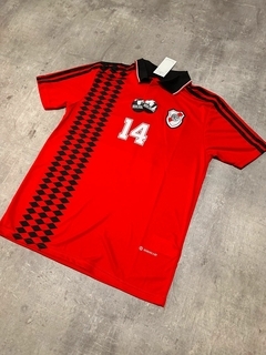 Camiseta River 1994 rombos roja en internet