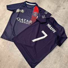 Camiseta Mbappe Psg azul titular nino