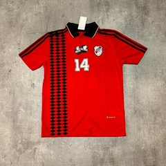 Camiseta River 1994 rombos roja