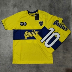 Camiseta Boca Quilmes 2000 amarilla - Hooligans Bahía