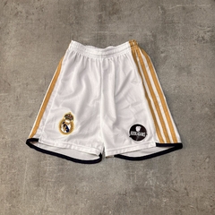 Short Real Madrid blanco niño - comprar online