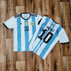 Camiseta AFA Messi 3 estrellas titular