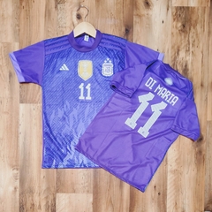 Camiseta violeta Di maria niño 3 estrellas - comprar online