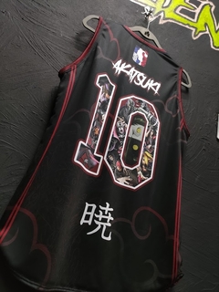 AKATSUKI - NARUTO SHIPPUDEN - REGATA NBA - loja online