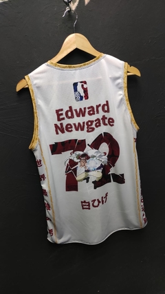 EDWARD NEWGATE - BARBA BRANCA - ONE PIECE - REGATA NBA - allien
