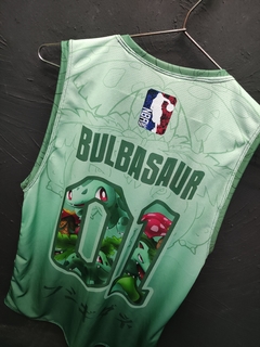 Imagem do BULBASSAUR - POKEMON - REGATA NBA