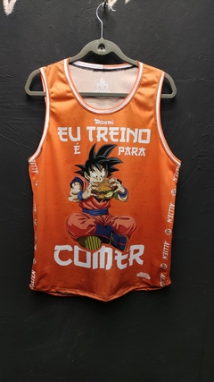 TREINO PARA COMER - GOKU - DRAGON BALL - REGATA FITNESS