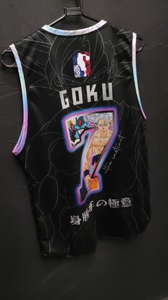 GOKU ULTRA INSTINCT - DRAGON BALL - REGATA NBA - comprar online