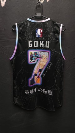 GOKU ULTRA INSTINCT - DRAGON BALL - REGATA NBA - comprar online