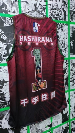 HASHIRAMA SENJU - HOKAGE - NARUTO SHIPPUDEN - REGATA NBA - loja online