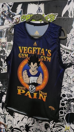 VEGETA OLD - ACADEMIA - DRAGON BALL - REGATA FITNESS na internet