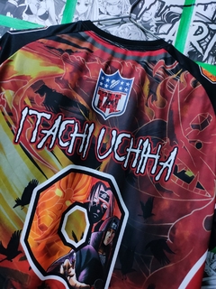 ITACHI UCHIHA - NARUTO SHIPPUDEN - CAMISETA NFL - loja online
