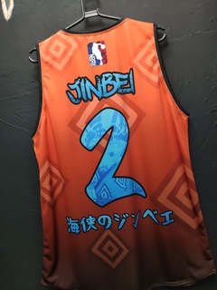 JINBEI - CHAPEU DE PALHA - ONE PIECE - REGATA NBA - loja online