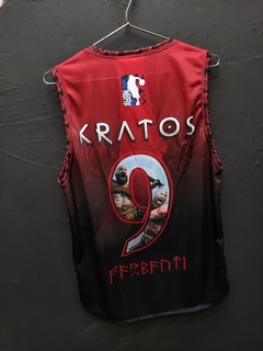 KRATOS RED - GOD OF WAR - REGATA NBA