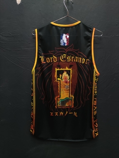 ESCANOR BLACK - LORD - NANATSU NO TAIZAI - REGATA NBA - comprar online