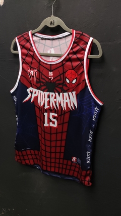 HOMEM ARANHA - SPIDER MAN - VINGADORES MARVEL - REGATA NBA - allien