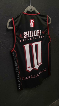 AKATSUKI BLACK II - NARUTO SHIPPUDEN - REGATA NBA - comprar online
