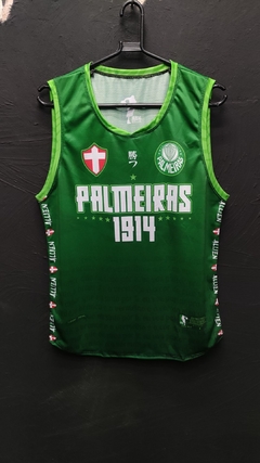 PALMEIRAS - REGATA NBA (NOME E NUMERO PERSONALIZÁVEL)