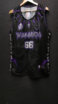 PANTERA NEGRA - MARVEL - REGATA NBA