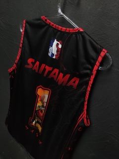 SAITAMA BLACK - ONE PUNCH MAN - REGATA NBA - comprar online