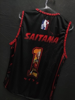 SAITAMA BLACK - ONE PUNCH MAN - REGATA NBA - allien
