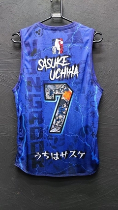 SASUKE UCHIHA - NARUTO SHIPPUDEN - REGATA NBA - loja online