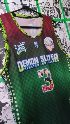 TENGEN UZUI - PILAR DO SOM - DEMON SLAYER - REGATA NBA - allien