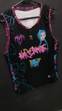 JINX - ARCANE - LEAGUE OF LEGENDS - REGATA NBA