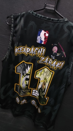 ZARAKI KENPACHI - 2.0 BLACK - BLEACH - REGATA NBA - allien