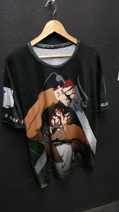 LEVI ACKERMAN - ATTACK ON TITAN - TSHIRT FULL - loja online