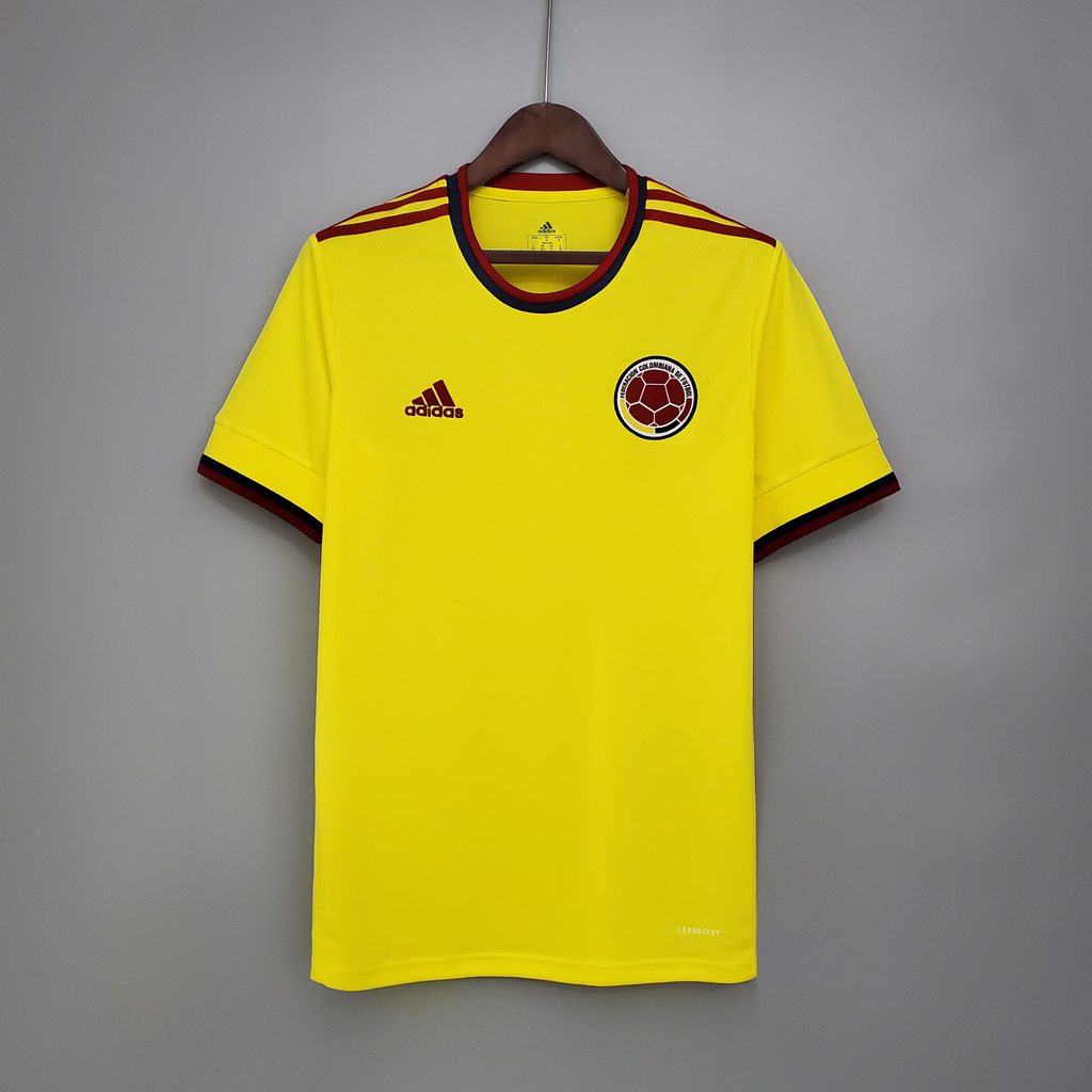 Camisa Colombia Home 20 21 Torcedor Adidas Masculina