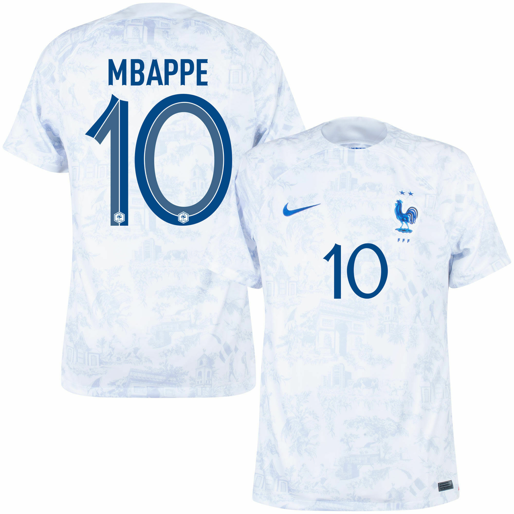 Camisa Nike França Away 2022/23 Mbappe 10 Torcedor - Masculino