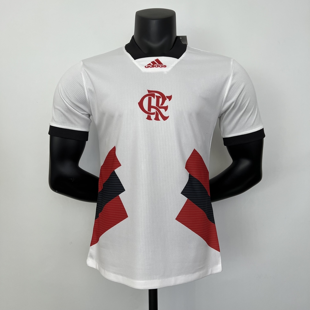 Camisa Flamengo Icon 2023/24 Player Adidas Masculina - Branca