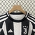 Camisa-Infantil-Adidas-Juventus-2024-2025-Oficial-Home-Preto-Branco-Kit-Infantil-Futebol-Football-Soccer-Champions-League