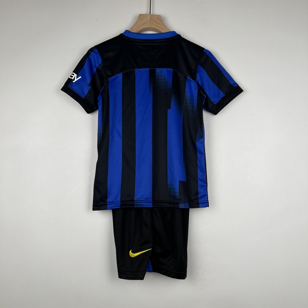 Camisa Infantil Inter de Mil o 2023 2024 Nike Torcedor