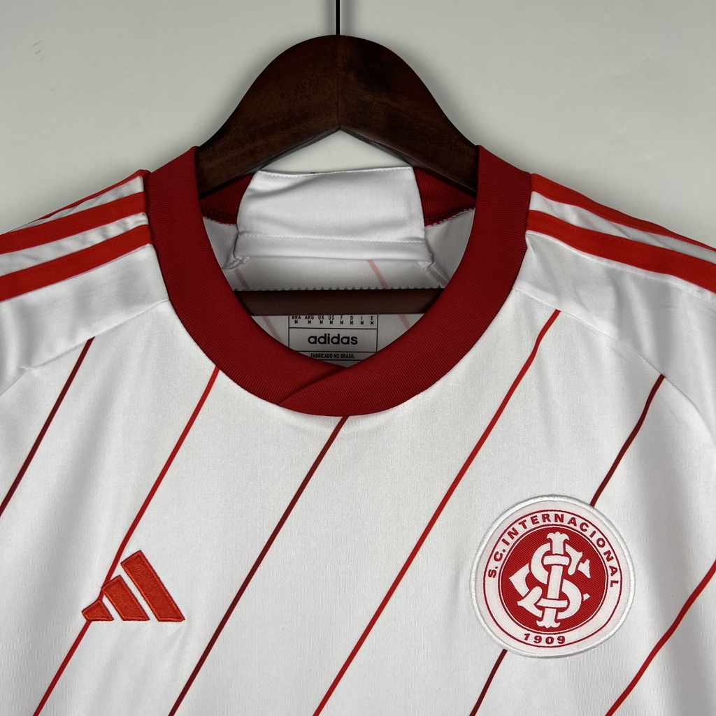 Camisa Adidas Internacional Away 2023-2024 Torcedor Masculina - Branca