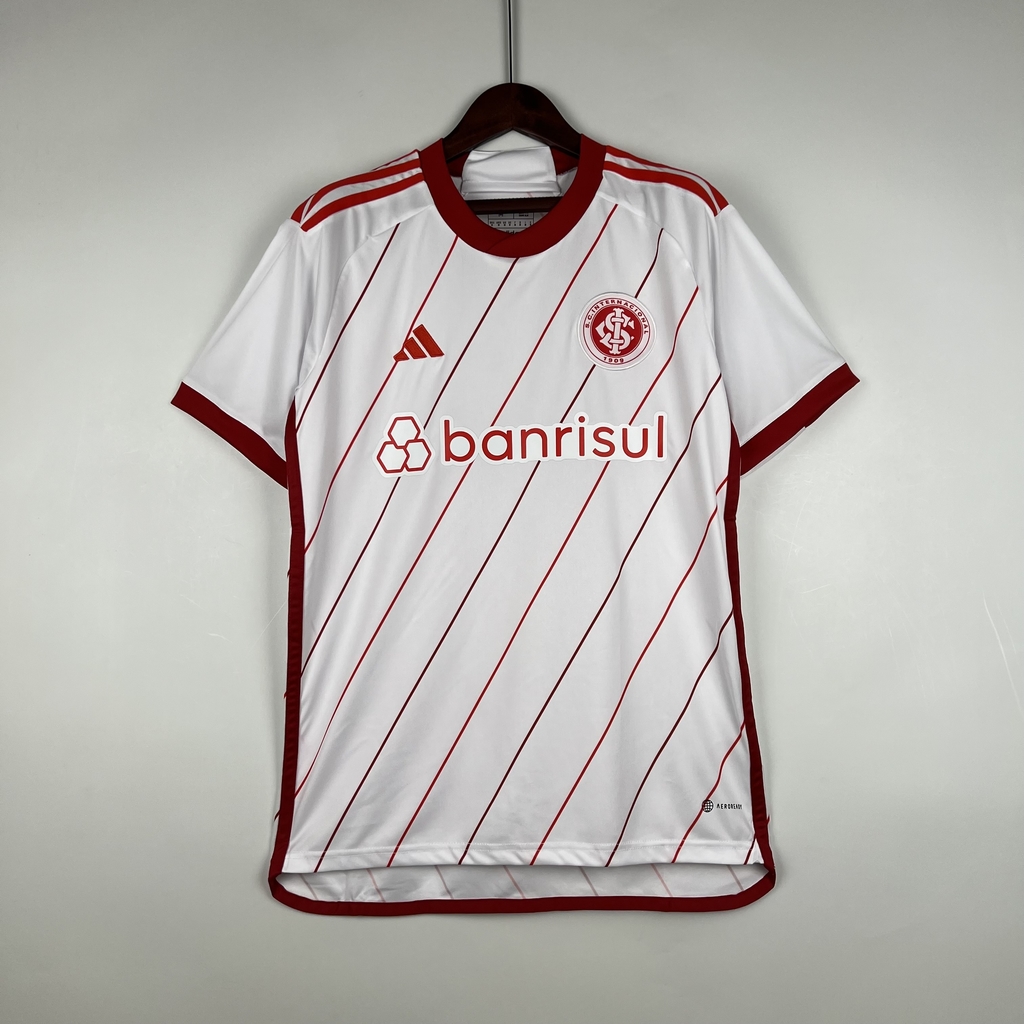 Camisa Adidas Internacional Away 2023-2024 Torcedor Masculina - Branca